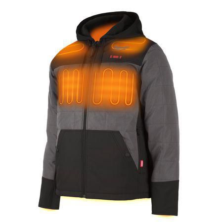 Milwaukee M12 AXIS Heated Jacket Grey - XL M12HPJGREY0XL
