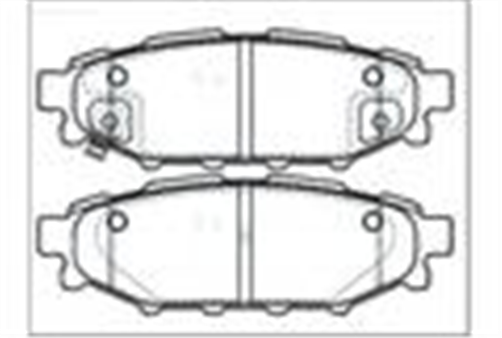 REAR DISC BRAKE PADS - SUBARU LEGACY OUTBACK 03- DB1803XP