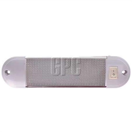 Interior Light LED 12V Rectangular - With Switch LIX11112