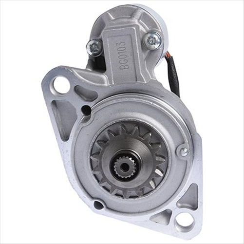 STARTER MOTOR 12V 15TH CW MITSUBISHI STYLE MXS2018