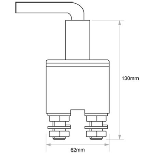 OEX Battery Master / Isolation Switch On/Off SPST (Contacts Rated 250A @