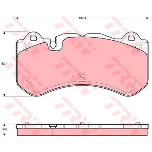 TRW Brake Pad Set