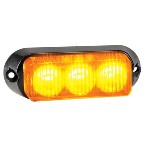 Narva LED Beacon / Strobe Amber 12 or 24V Permanent Mount