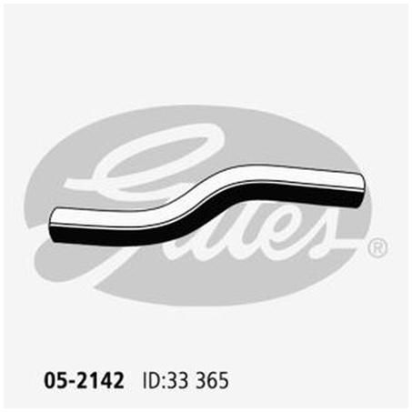 Gates Radiator Hose Upper 05-2142