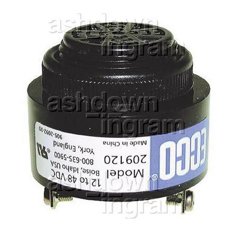 ECCO Warning Buzzer Continuous Tone 12 to 48V 80dB ACX5111