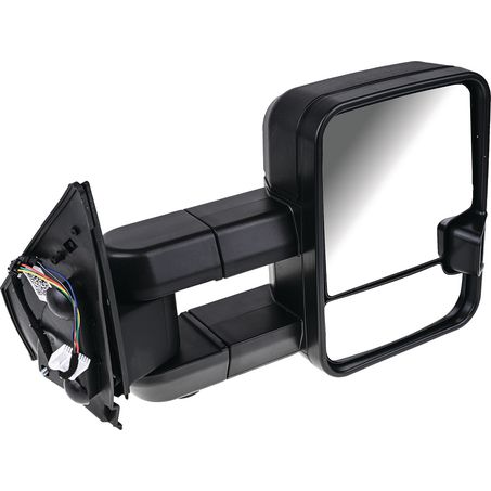 Towing Mirrors to suit Nissan Pathfinder & Navara, Black Pair DT-TM2005EBS