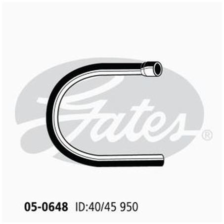 Gates Radiator Hose Upper 05-0648