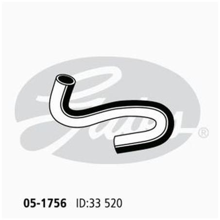 Gates Radiator Hose Upper 05-1756