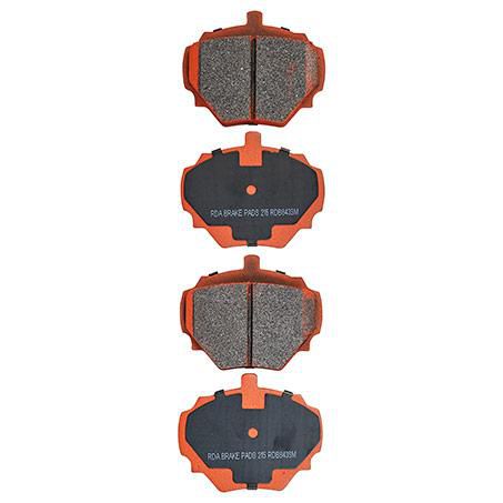 RDA BRAKES RDA GP Max General Purpose Low Metallic Brake Pad Set RDB843