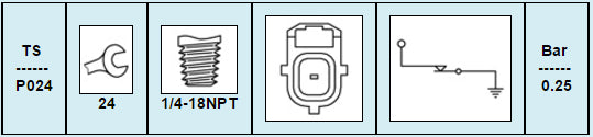OIL PRESSURE SENSOR FORD MAZDA VOLVO SSANG JAG - 20-909