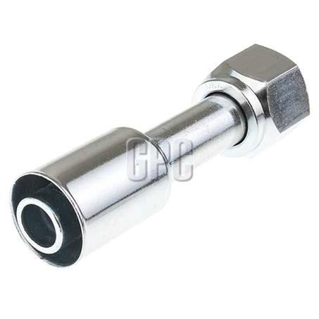 OEX Steel Fitting # 10 FOR - Reduced Beadlock Step Up #12 Straight