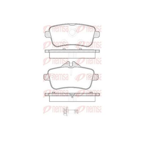 1503 00 - Remsa HPT Brake Pad Set (DB2483)