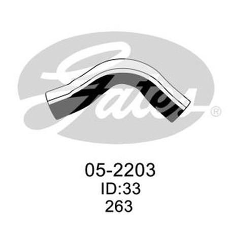 Gates Radiator Hose Lower 05-2203