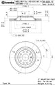 D/ROTOR RR AUDI A3/VW GOLF V310*22*20* 48HT 65id 5STUDS - DR9473V-BR