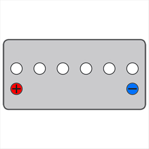 NAPA Ultra High Performance Battery 232L x 173W x 202Hmm 500CCA 12V 75D23R MF NAPA