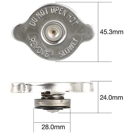 TRIDON RECOVERY RADIATOR CAP - (TRS16J)