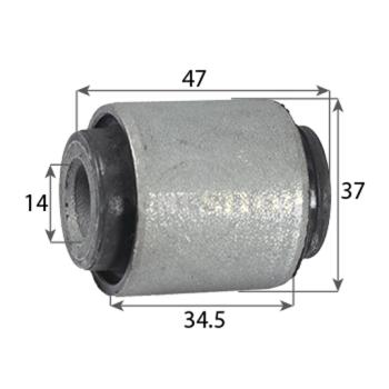 REAR UPPER INNER & OUTER BUSHING CX9 MPV LY3P - 22H127