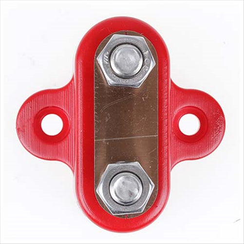 OEX 250A Dual Stud Distribution Terminal - Red