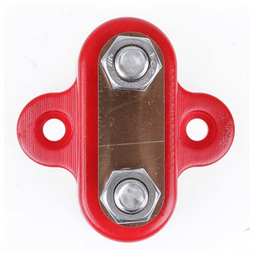 250A Dual Stud Distribution Terminal - Red ACX3157