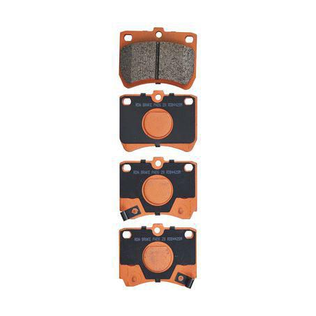 RDA BRAKES RDA GP Max General Purpose Low Metallic Brake Pad Set RDB442