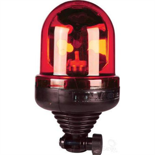 HALOGEN BEACON / STROBE RED 12 OR 24V POLE MOUNT 85402R