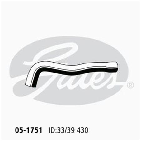 Gates Radiator Hose Upper 05-1751