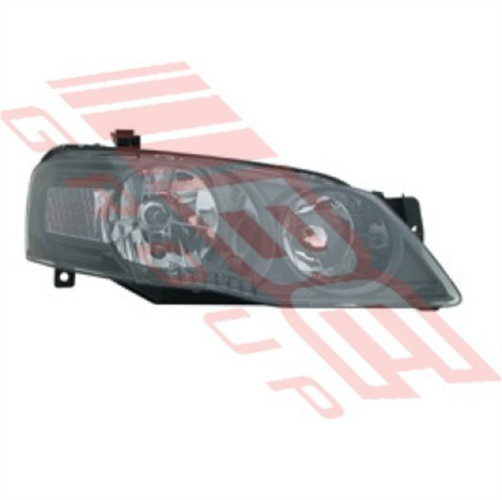 Ford HEADLAMP - R/H - BLACK - FORD FALCON BF2 2007- ( NOT XR6/XR8 )
