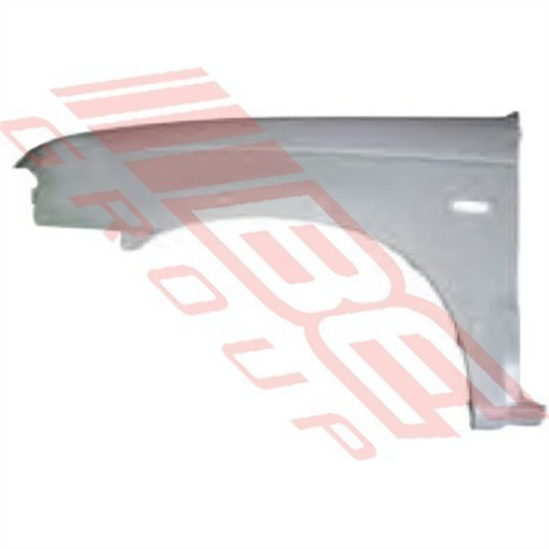 Ford FRONT GUARD - L/H - W/FLARE HOLE & W/SIDE LAMP HOLE - OEM - FORD COURI