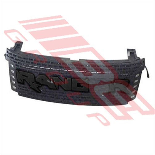 Ford GRILLE - ""RANGER"" IN BLACK - WITH LED - FORD RANGER 2012