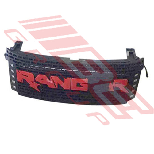 Ford GRILLE - ""RANGER"" IN RED - WITH LED - FORD RANGER 2012