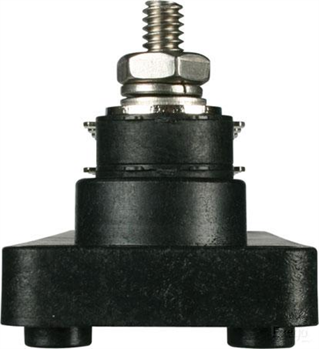 120A Bus Bar 20 Terminals - Black ACX3150