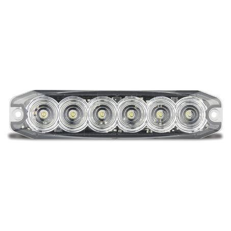 LED AUTOLAMPS Directional LED White 12-24V Perm Mnt Sync Capable 14 Flash Patterns 30mm X 131mm X 8mm Ip67 120035WM