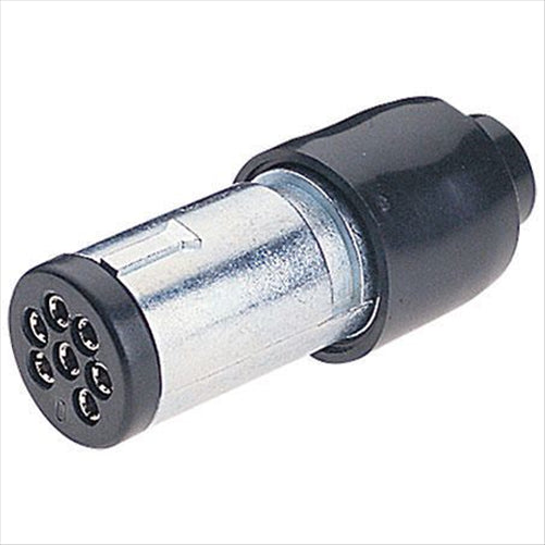 Narva Trailer Plug 7 Pin Round Small - Metal 20 Pce