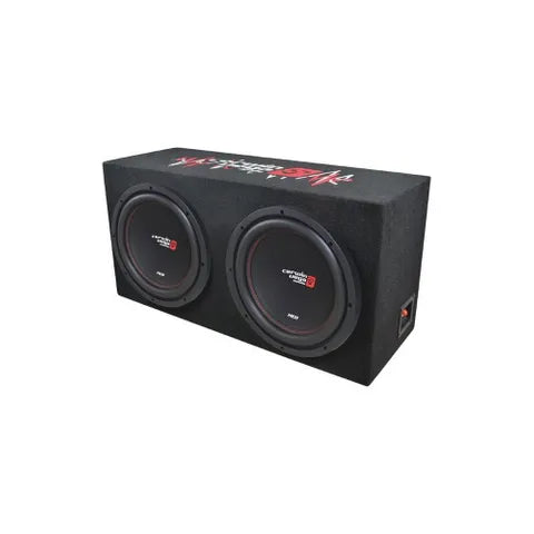 Cerwin-Vega XED 12" Subwoofer & Enclosure BassKit | Complete Amplified Package