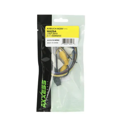 Axxess Mazda Camera Retention/ Add-On Lead (2007–2015) – 4-Pin Plug with 6V Reducer