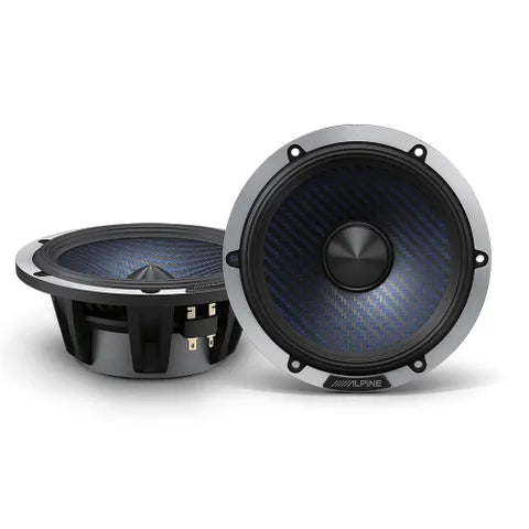 Alpine DP2-Series 6.5" 2-Way Component Speaker | 50W RMS