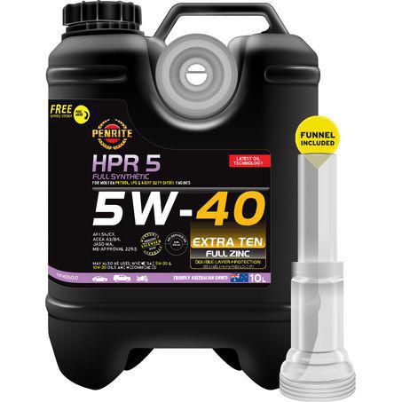 Penrite HPR 5 5W-40 Engine Oil 10L