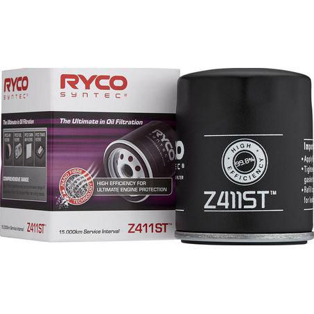 RYCO SYNTEC OIL FILTER - (SPIN-ON) Z411ST