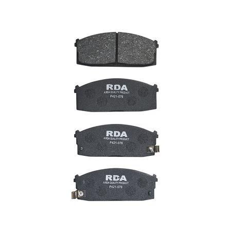 RDA BRAKES RDA GP Max General Purpose Low Metallic Brake Pad Set RDB345