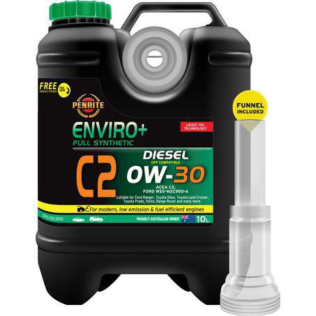 Penrite Enviro+ C2 0W-30 Engine Oil 10L