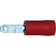 OEX Crimp Terminal Male Blade Red Terminal Entry 3.2 x 0.8mm Vinyl 100Pk