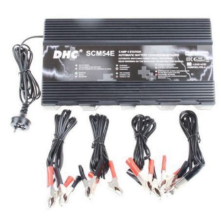 Matson Battery Charger Workshop 4 Station 12v 5 Amp SCM54E