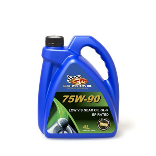 Gulf Western LOW VISCOSITY GEAR OIL 75W-90 - 4L 30450