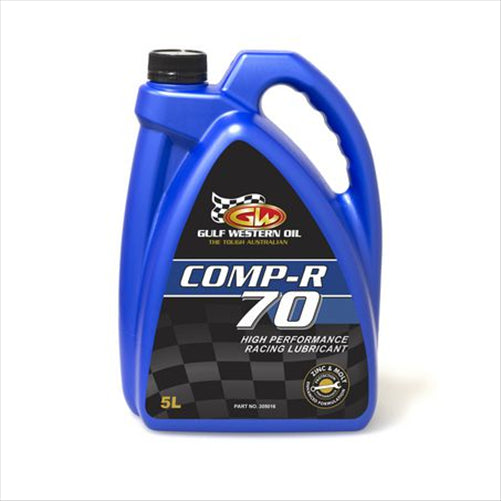 Gulf Western COMP-R 70 25W-70 ZINC-ENHANCED ENGINE OIL - 5L 305016