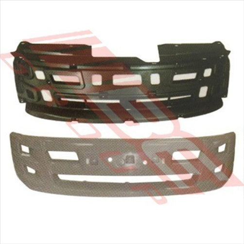 ISUZU GRILLE - SET - INNER & OUTER - ISUZU D-MAX P/UP 2012