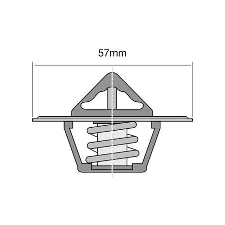 Tridon Thermostat 57mm - 82 Degrees C TT208-180