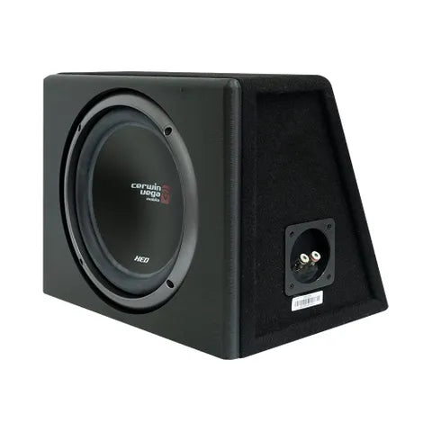 Cerwin-Vega XED Series 10" 4-Ohm SVC Subwoofer Enclosure | 225W RMS / 800W Max Vented Box