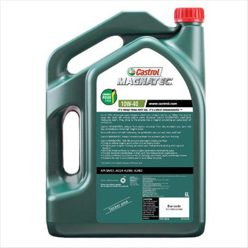 CASTROL MAGNATEC 10W-40 ENGINE OIL 6L 3414526