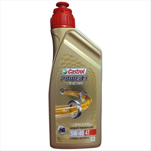 CASTROL POWER 1 RACING 4T 5W-40 MOTORCYCLE ENGINE OIL 1L 3418602