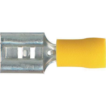 OEX Crimp Terminal Female Blade Yellow Terminal Entry 9.5 x1.2mm